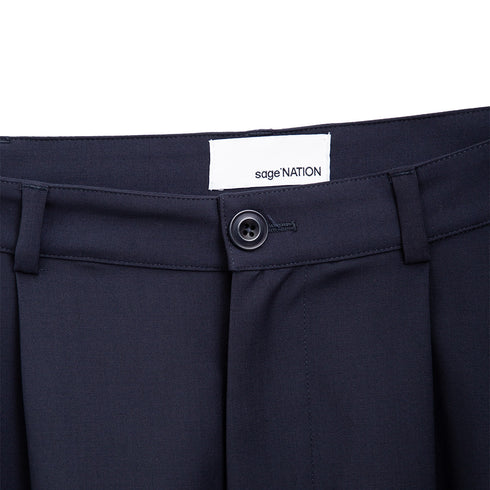 Sage Nation Zushi Trouser Navy Degli Uberti